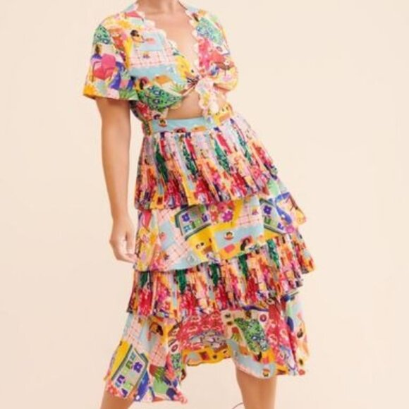 CeliaB In Bloom Dress in Multi Size XS